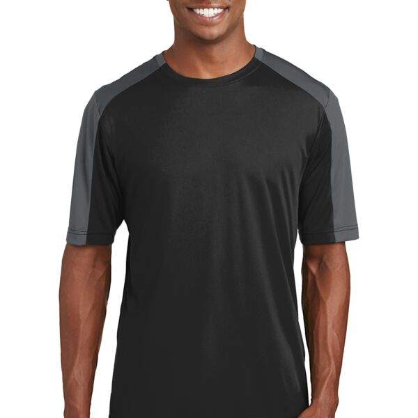 PosiCharge ® Competitor ™ Sleeve Blocked Tee Thumbnail